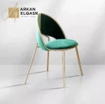 كرسي طاولة طعام من الاستيل الفاخر
