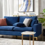 ⁦كنب مخمل بتصميم مميز رينو⁩ - الصورة ⁦3⁩