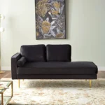 ⁦كنبة استرخاء مخمل - ترافولتا⁩ - الصورة ⁦2⁩