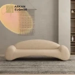 كنب بشكل انيق