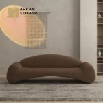 كنب بشكل انيق