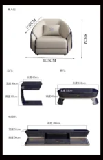 ⁦طقم كنب بتصميم فريد⁩ - الصورة ⁦12⁩