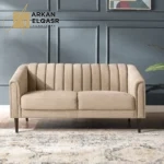 كنب مقعدين قماش من تصميم مارلون