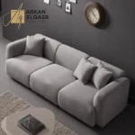 كنب مودرن ثلاث مقاعد فخم