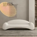 كنب بشكل انيق