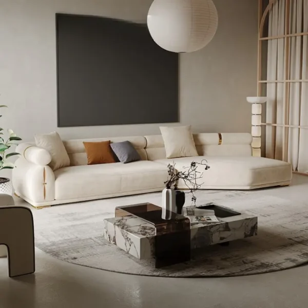 كنب على الطراز الإيطالي تصميم 2024