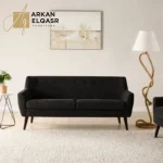 كنب مخمل 3 مقاعد - ويلما