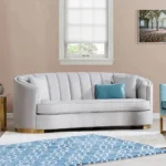 كنبة 3 مقاعد قماش من سميث