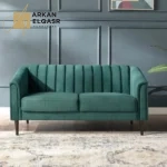 كنب مقعدين قماش من تصميم مارلون