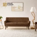 كنب مخمل 3 مقاعد - ويلما