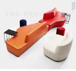 ⁦كنب من تصميم بسيط صديق للبيئة⁩ - الصورة ⁦5⁩