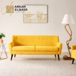 كنب مخمل 3 مقاعد - ويلما