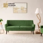 كنب مخمل 3 مقاعد - ويلما