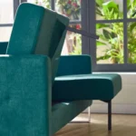 ⁦كنب سرير 3 مقاعد قماش من كاثي⁩ - الصورة ⁦6⁩