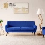 كنب مخمل 3 مقاعد - ويلما