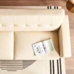 ⁦كنب جلد 3 مقاعد - فرانكو⁩ - الصورة ⁦5⁩