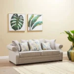 ⁦كنب مودرن 3 مقاعد إنكاونتر - بوتانيكال⁩ - الصورة ⁦3⁩