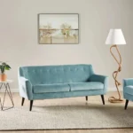 ⁦كنب مخمل 3 مقاعد - ويلما⁩ - الصورة ⁦2⁩