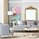 ⁦كنب مخمل بتصميم جذاب - سكاي⁩ - الصورة ⁦2⁩