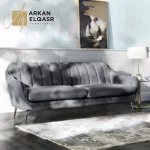كنب مخمل ذات تصميم انيق بلمسة ديزموند