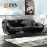 كنب مخمل ذات تصميم انيق بلمسة ديزموند