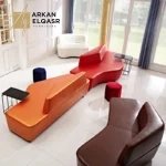كنب من تصميم بسيط
