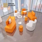 كنب من تصميم بسيط