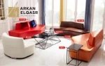 كنب من تصميم بسيط