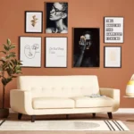 ⁦كنب جلد 3 مقاعد - فرانكو⁩ - الصورة ⁦2⁩