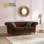 كنب فخم مقعدين - ألين