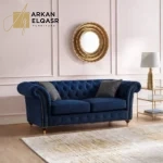 كنب فخم مقعدين - ألين