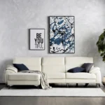 كنبة استرخاء 4 مقاعد جلد صناعي - لومينا