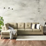 ⁦كنبة ركنية 4 مقاعد جلد صناعي - جاستين⁩ - الصورة ⁦4⁩