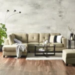 ⁦كنبة ركنية 4 مقاعد جلد صناعي - جاستين⁩ - الصورة ⁦2⁩