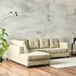 كنبة ركنية 4 مقاعد جلد صناعي - جاستين