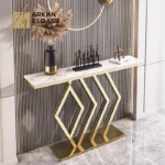 كنسول بسطح رخام بتصميم راقي