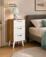 كومودينة مع ادراج لغرفة النوم