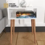 كومودينة من خشب بارجل زان