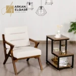 كومودينة من المعدن و الخشب