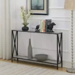 كنسول حديث بسطح رخامي