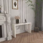 ⁦كنسول رخام تصميم فاخر⁩ - الصورة ⁦2⁩