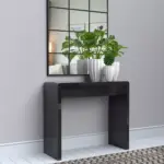 كنسول اسود خشبي راقي