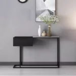 كنسول اسود بتصميم فاخر