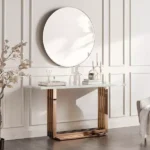 ⁦طاولة مدخل بمرآة - كلايد⁩ - الصورة ⁦2⁩