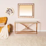 طاولة كونسول بمرآة - ألفي