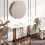 طاولة مدخل بمرآة - كلايد