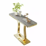 كونسول بسطح رخام رمادي عصري