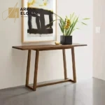 كنسول بارجل خشب وتصميم فاخر