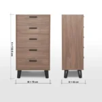 ⁦وحدة تخزين ادراج 5 -رومانو⁩ - الصورة ⁦8⁩