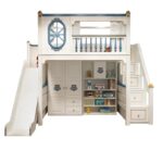 ⁦سرير دورين بتصميم بيت متعدد المزايا⁩ - الصورة ⁦2⁩